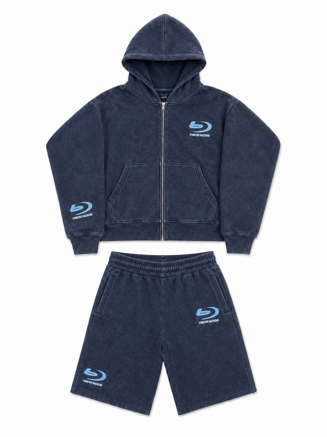Foreva backend core sets (navy,baby blue)