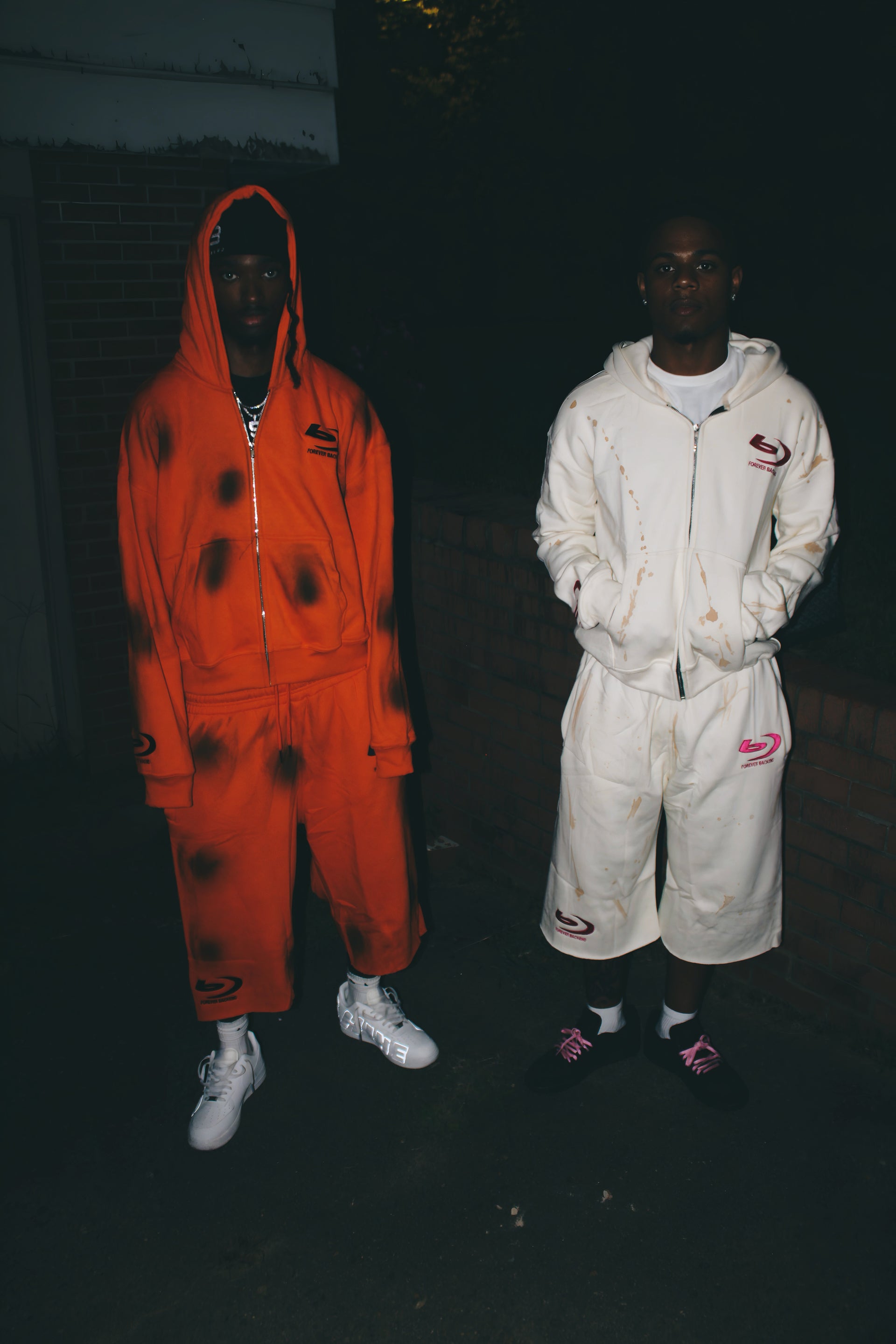 Foreva backend core set (Off white/pink)