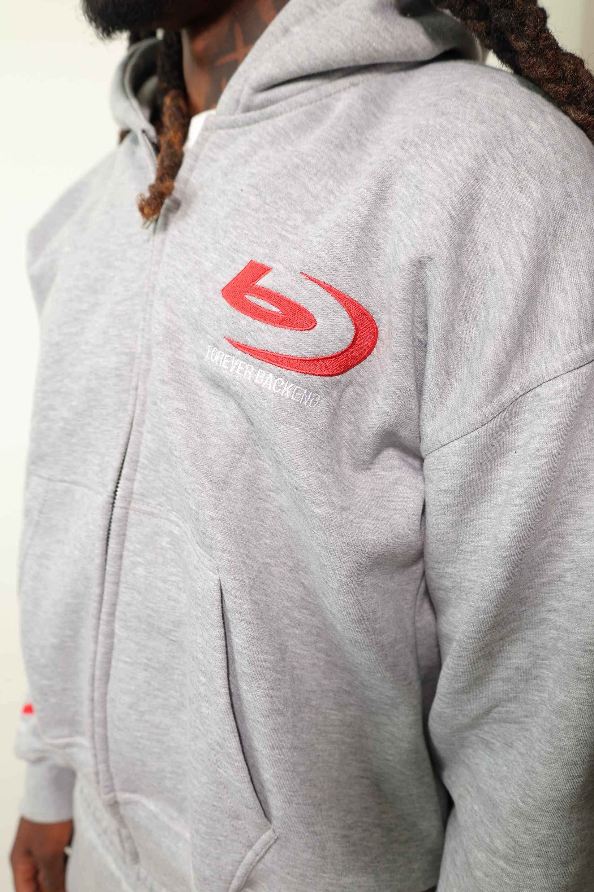 Foreva backend core set (ash grey/red)